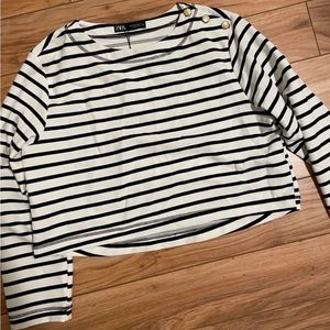 Zara striped shirt